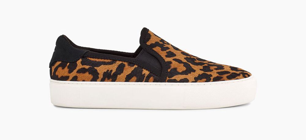 Ugg Cahlvan Her Print - Womens Sneakers - Leopard - NZ (2859IRSPE)